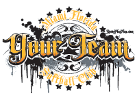 Custom Logo for Softball Jersey Shirts