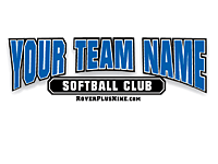 Custom Logo for Softball Jersey Shirts