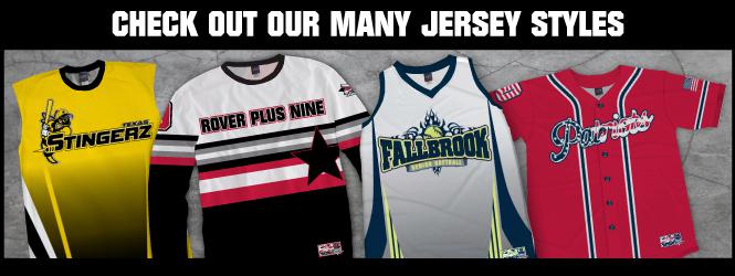 Jersey Styles & Sizing